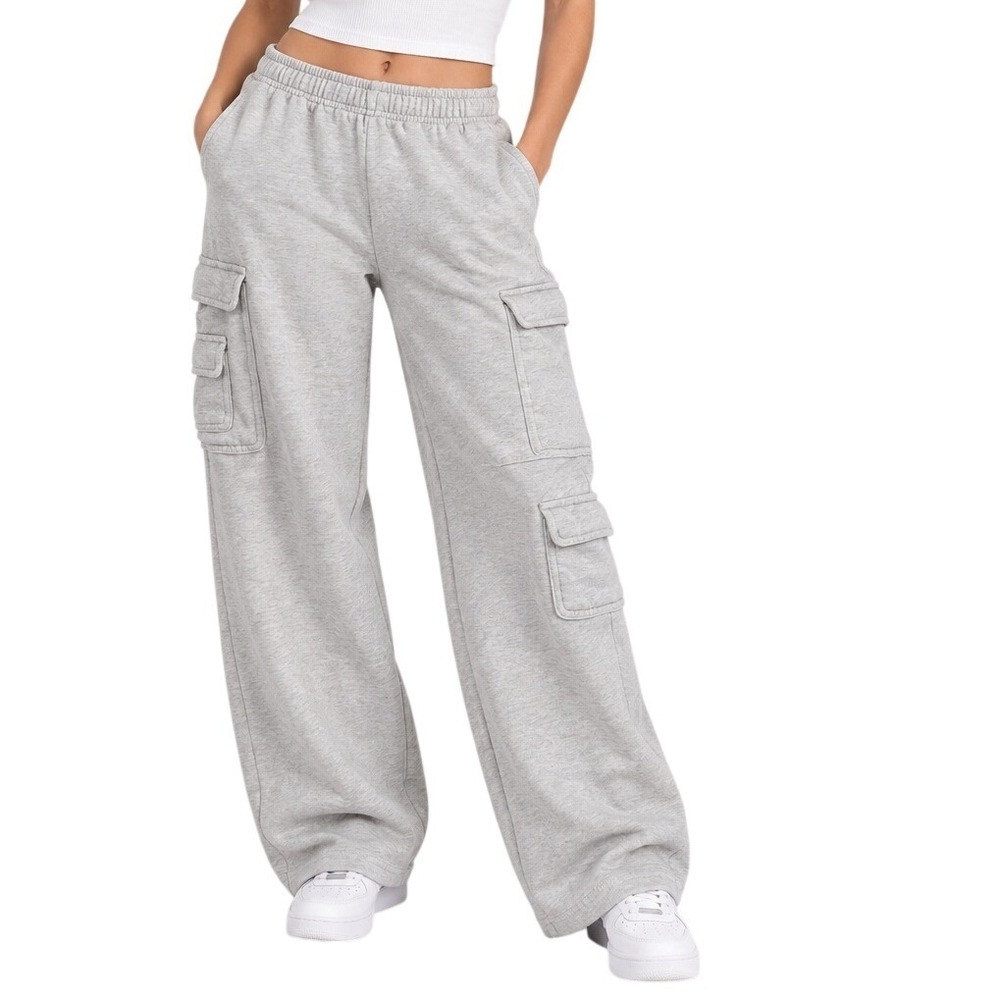 Garage Heather Grey Cargo Sweatpants Women's XS